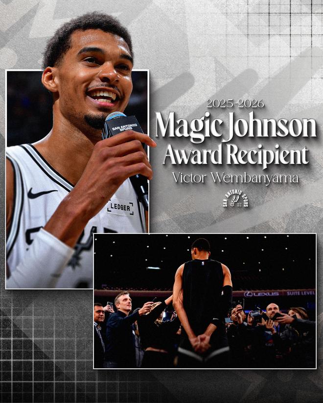 文班亚马捧走魔术师奖 但评选透明度引争议